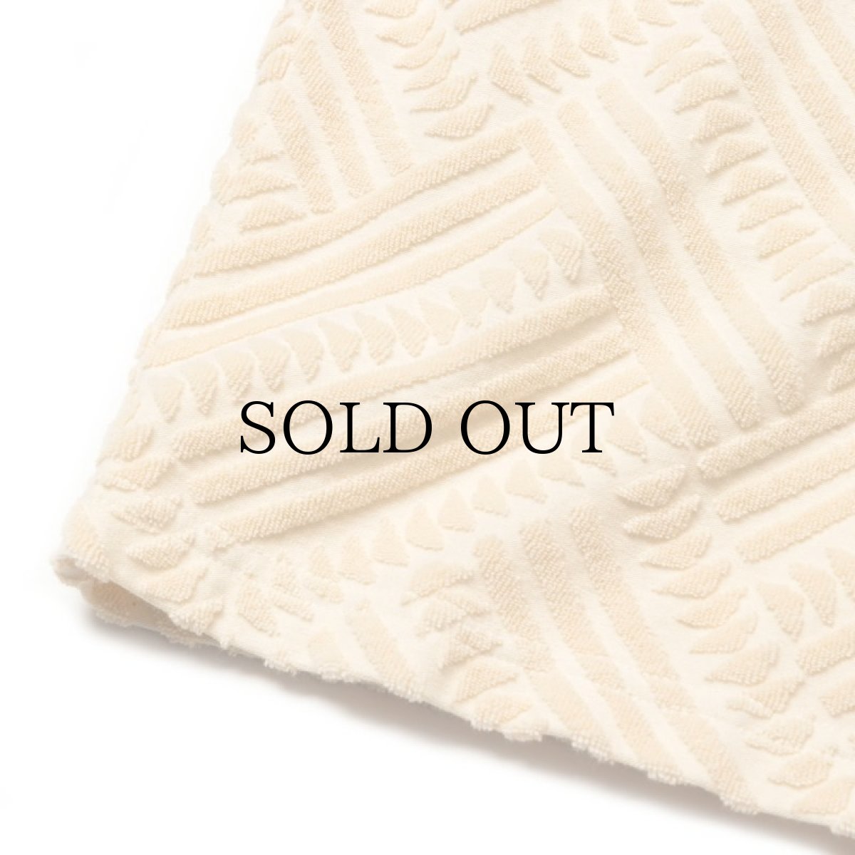 画像7: CALEE(キャリー) / PILE JACQUARD RELAX SHORTS (7)