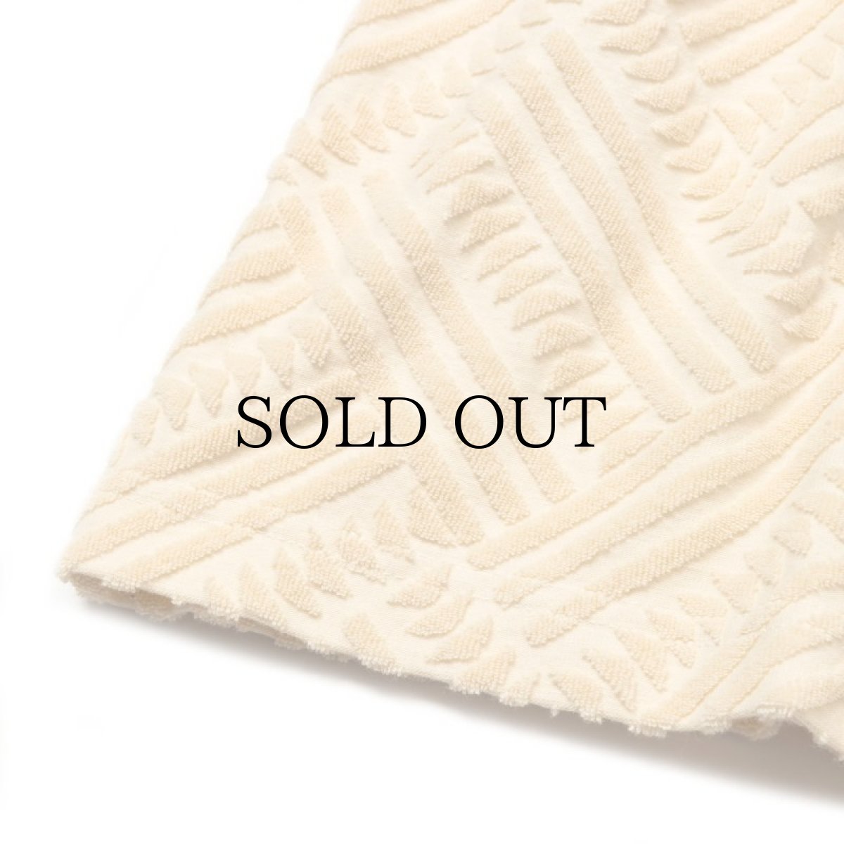 画像6: CALEE(キャリー) / PILE JACQUARD DROP SHOULDER CS (6)