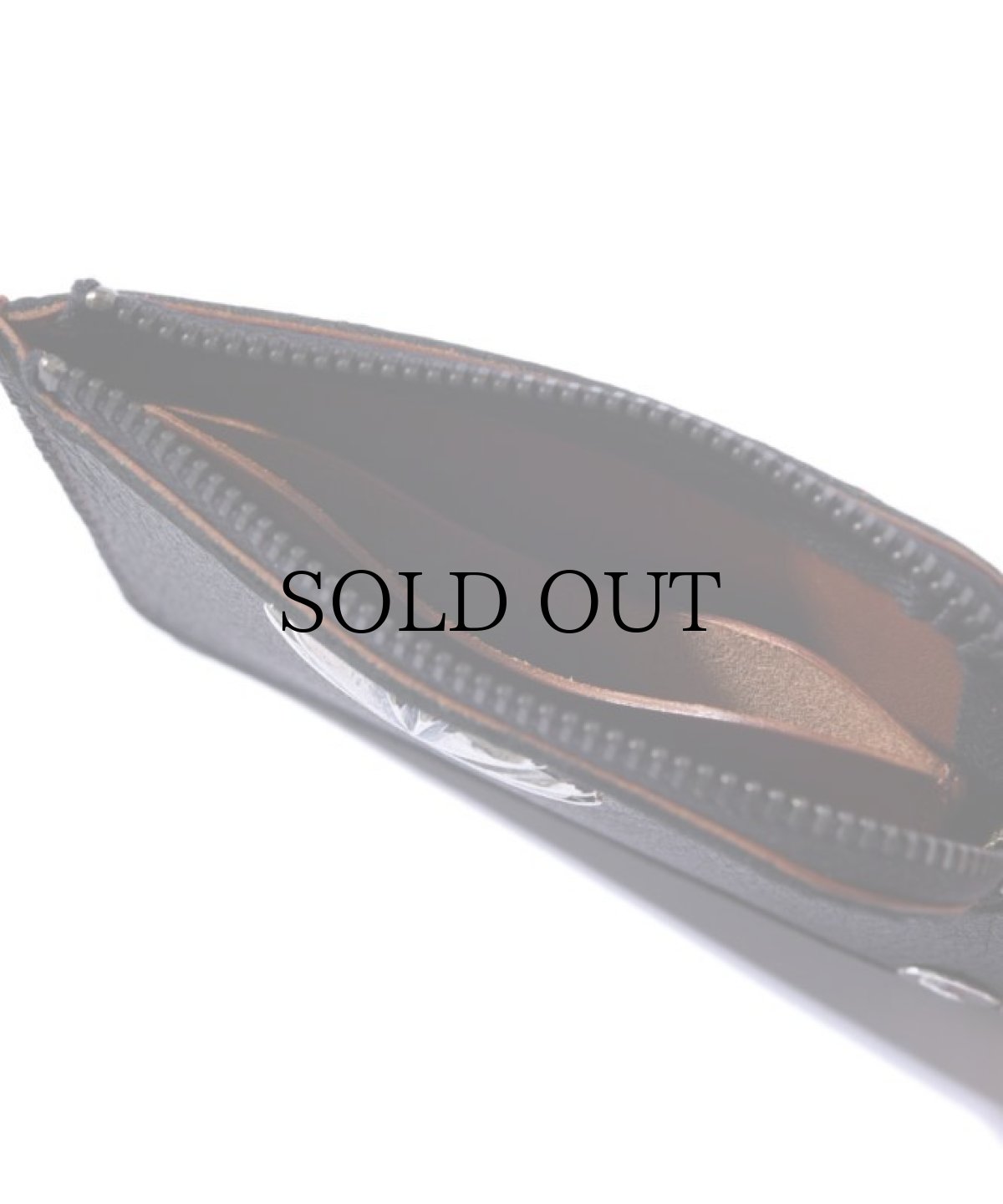 画像5: LARRY SMITH(ラリースミス) / DEER SKIN L ZIP WALLET (BUTTERFLY SHELL) (5)