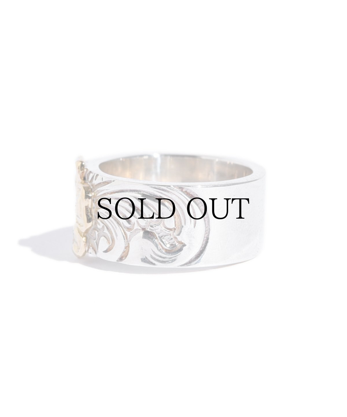 画像3: LARRY SMITH(ラリースミス) / KARAKUSA ROSE RING No. 55 (10mm, 18K GOLD ACCENT) (3)