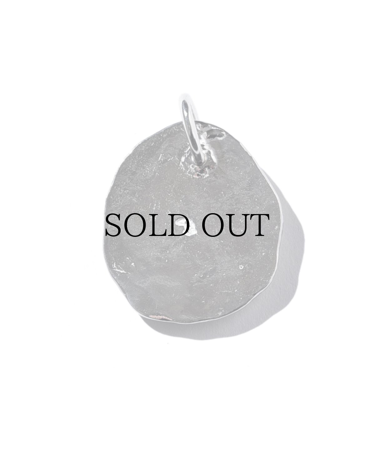 画像2: LARRY SMITH(ラリースミス) / LEAF STAMPED ROSE PENDANT (18K GOLD ACCENT) (2)