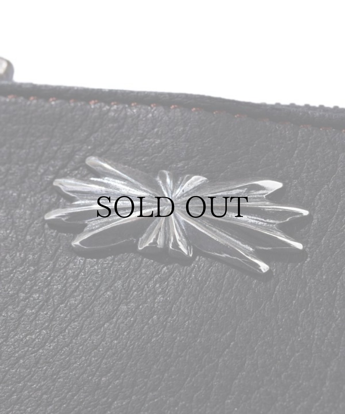 画像3: LARRY SMITH(ラリースミス) / DEER SKIN L ZIP WALLET (BUTTERFLY SHELL) (3)