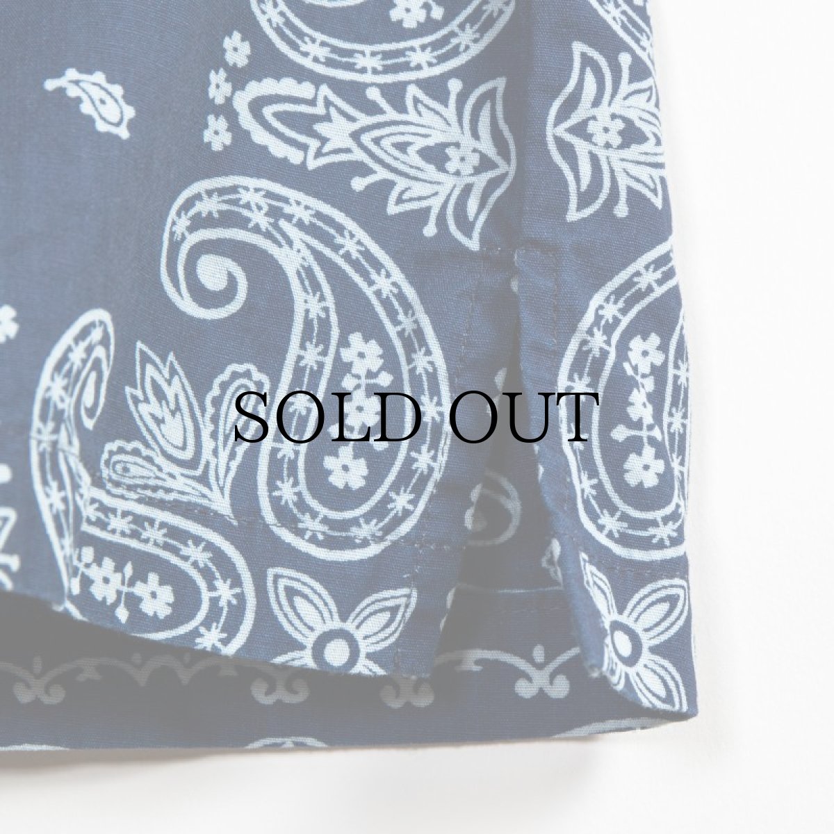 画像5: APPLEBUM(アップルバム) / INDIGO PAISLEY SHIRT (5)