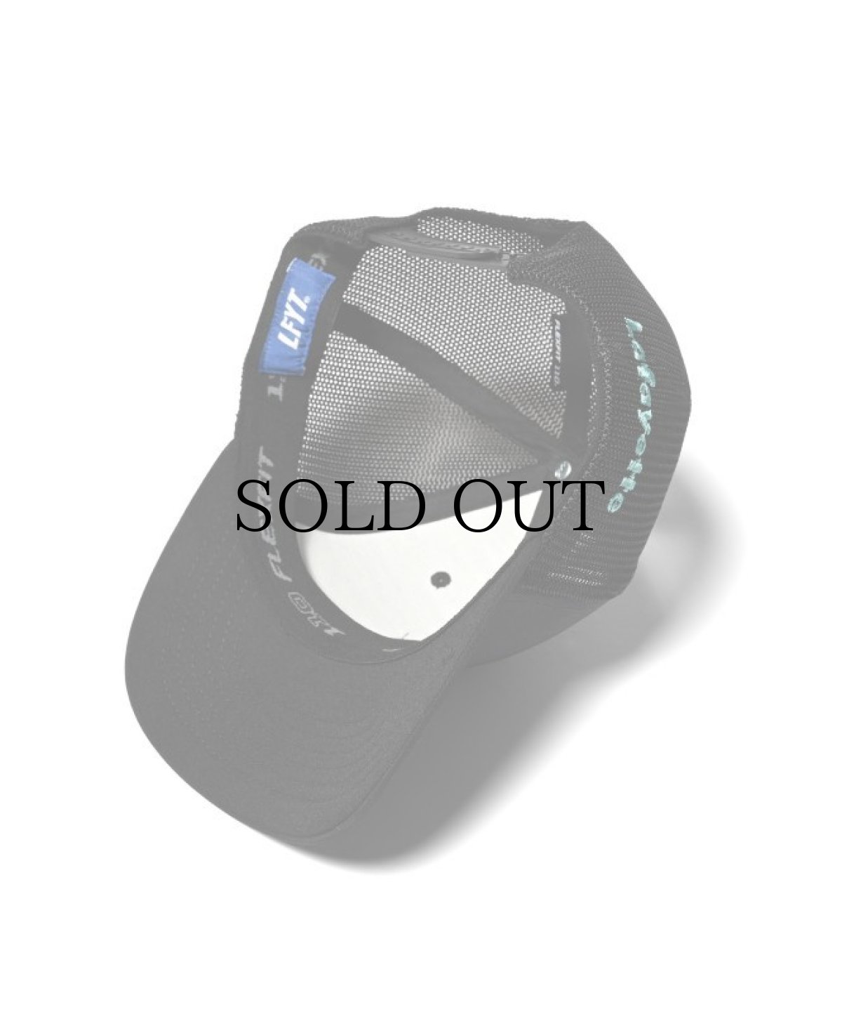 画像9: LFYT(ラファイエット) / LFYT × EL REIGN SOLID LF LOGO TRUCKER CAP (9)