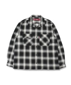 画像3: HIDEANDSEEK(ハイドアンドシーク) / Ombre Check L/S Shirt(24ss) (3)