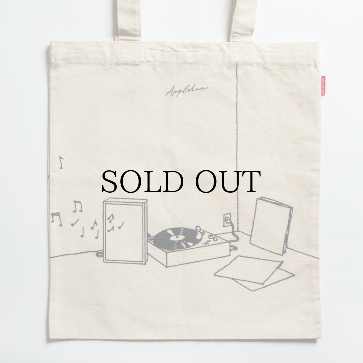 画像7: APPLEBUM(アップルバム) / "GOOD MUSIC" TOTE BAG (7)