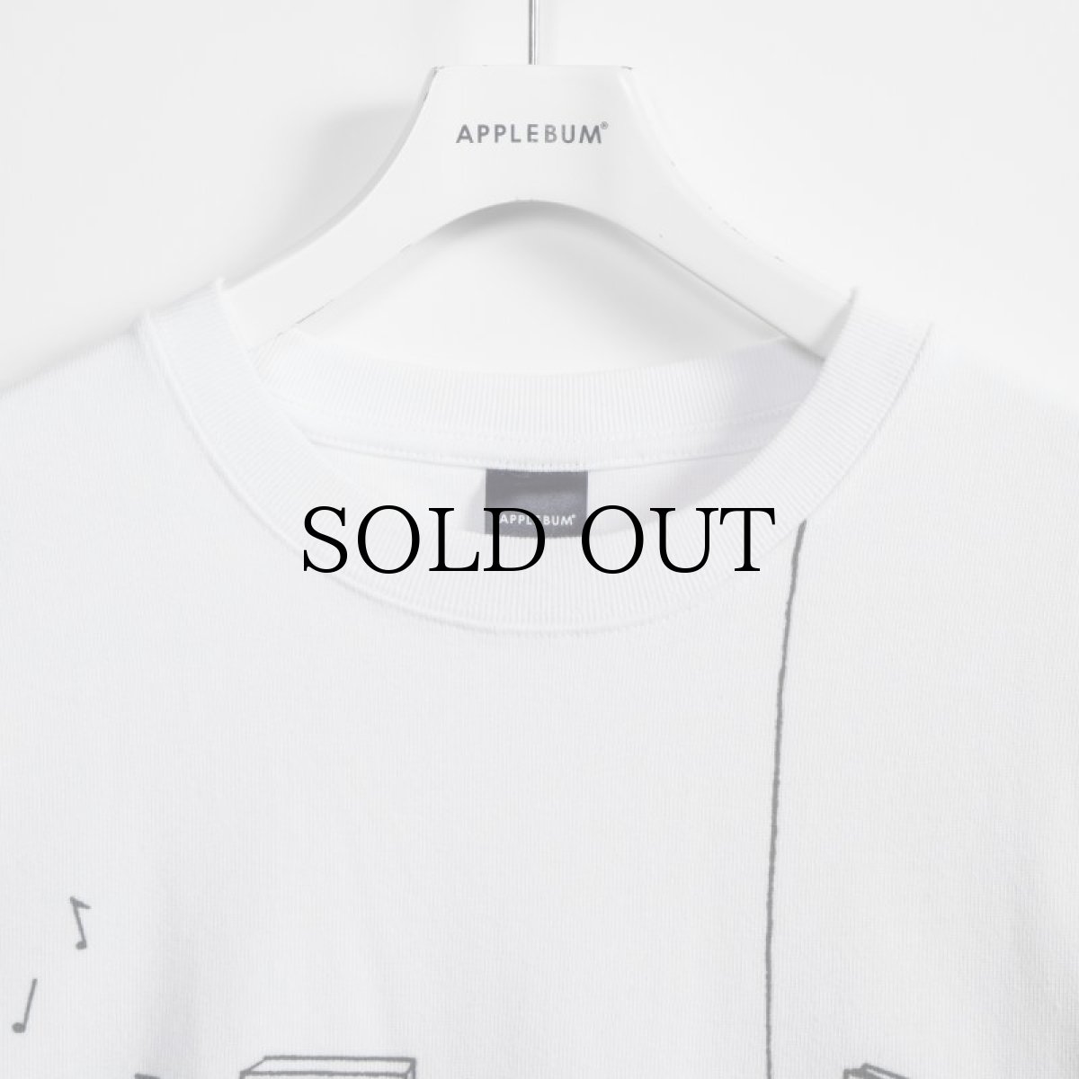 画像4: APPLEBUM(アップルバム) / "GOOD MUSIC" T-SHIRT 12OZ (4)