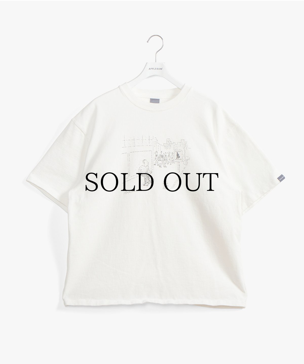 画像1: APPLEBUM(アップルバム) / "A DAY IN THE LIFE" T-SHIRT 12OZ (1)