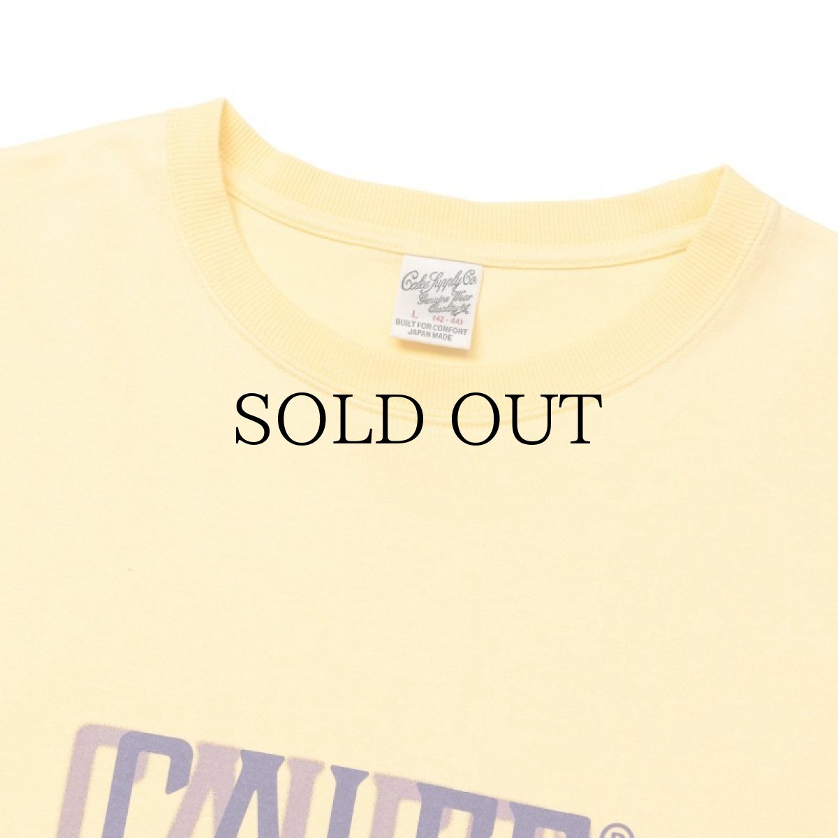 画像5: CALEE(キャリー) / DROP SHOULDER CALEE BLUR LOGO TEE (5)