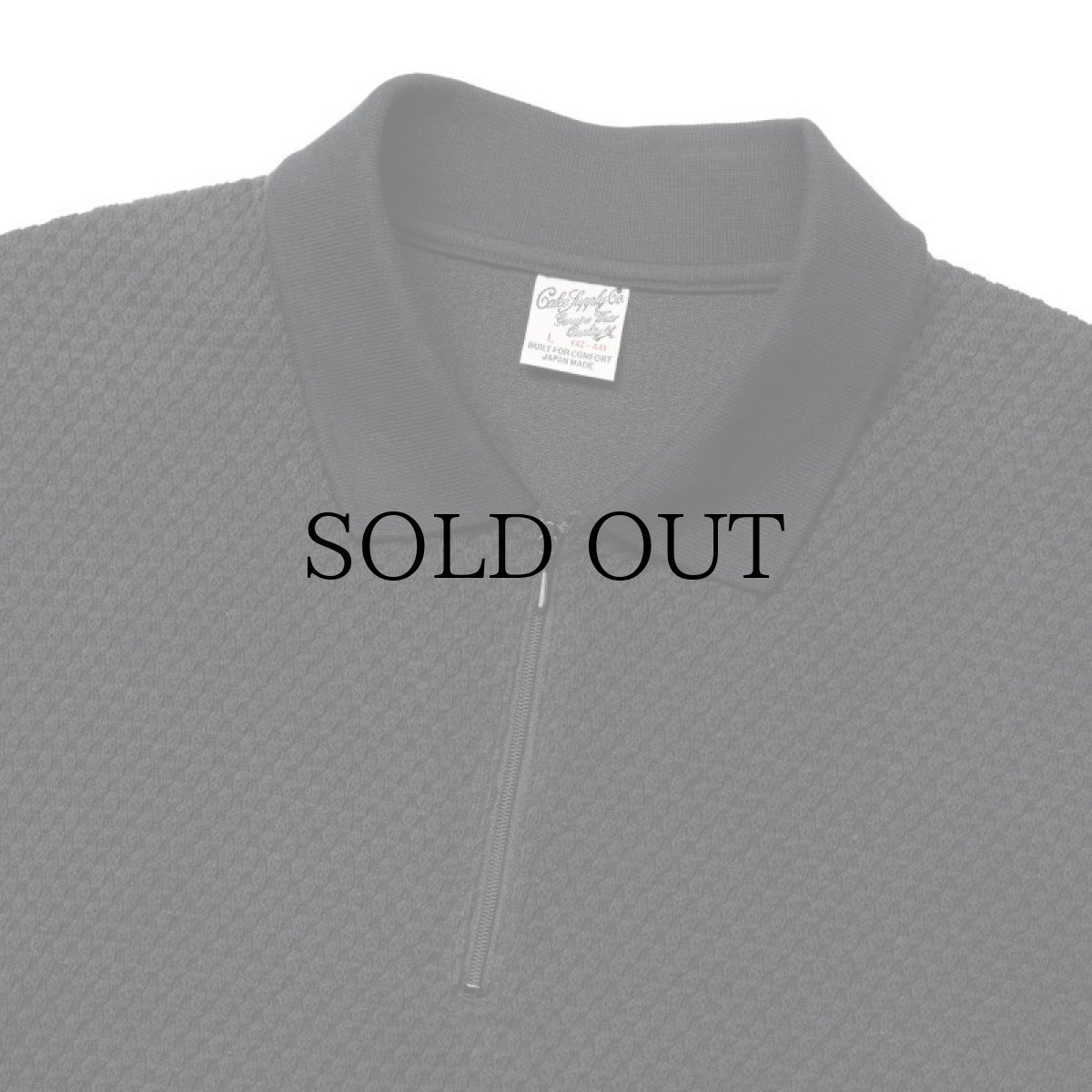 画像3: CALEE(キャリー) / DOUBLE FACE DROP SHOULDER ZIP POLO (3)