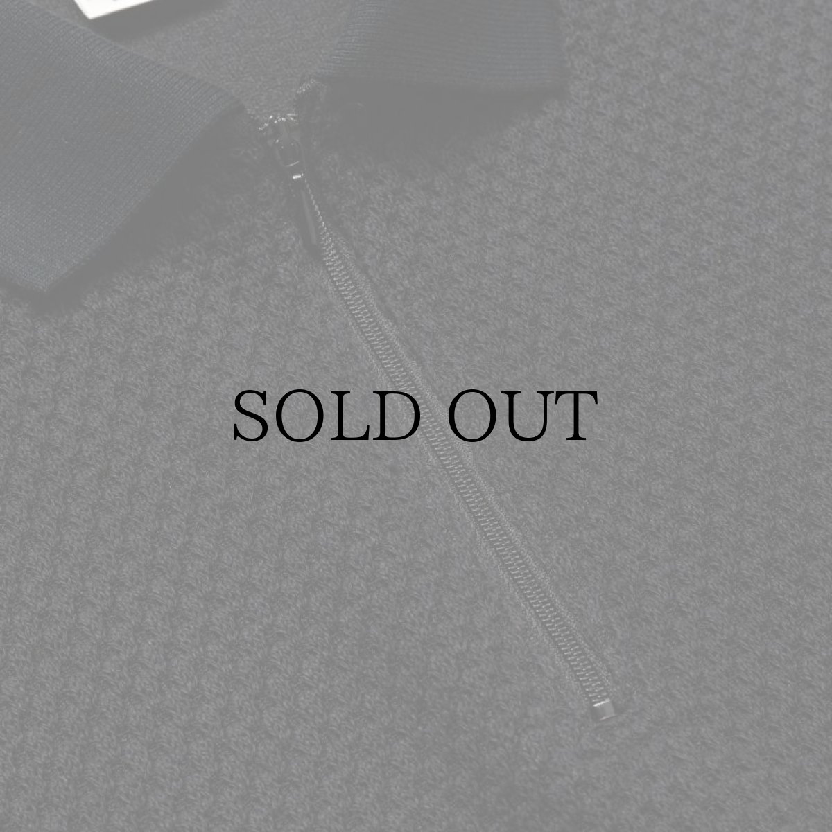 画像4: CALEE(キャリー) / DOUBLE FACE DROP SHOULDER ZIP POLO (4)