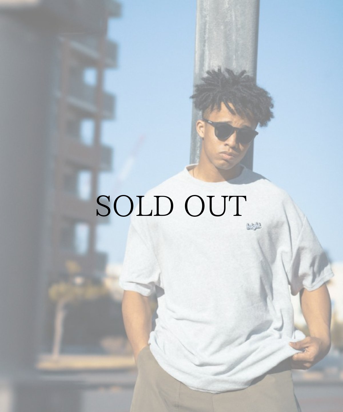 画像8: HAIGHT / ROUND HEM PILE Tee (8)