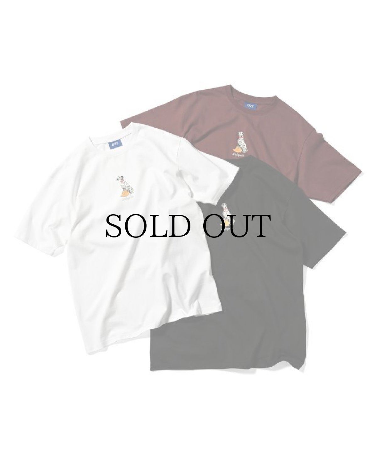 画像1: 【20%OFF】 LFYT(ラファイエット) / DALMATIAN TEE (1)