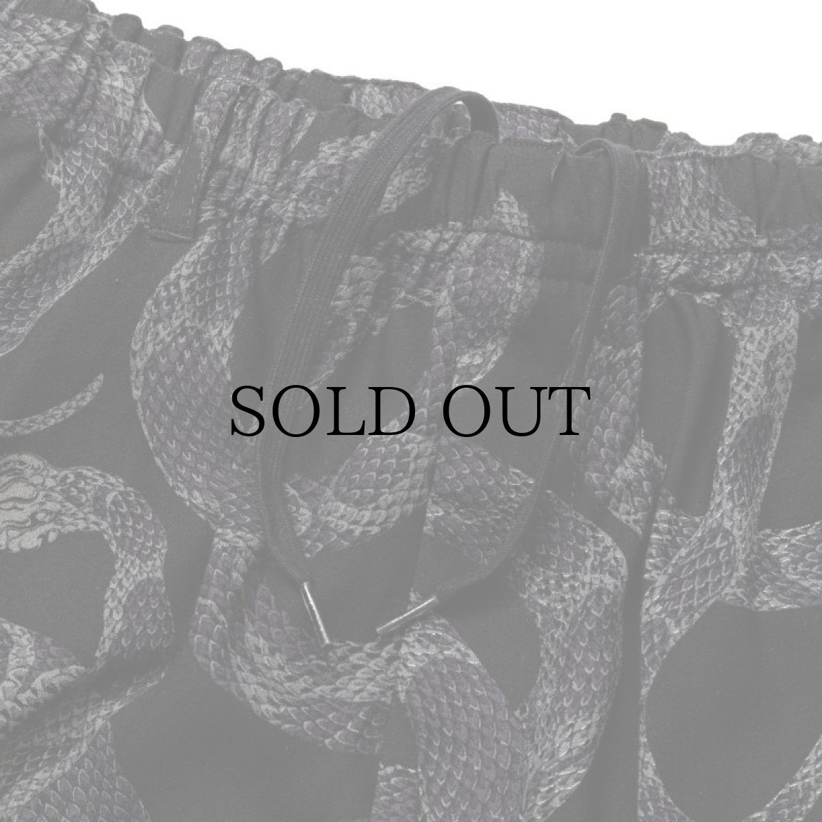 画像3: CALEE(キャリー) / R/P ALLOVER SNAKE PATTERN EASY SHORTS <LIMITED> (3)