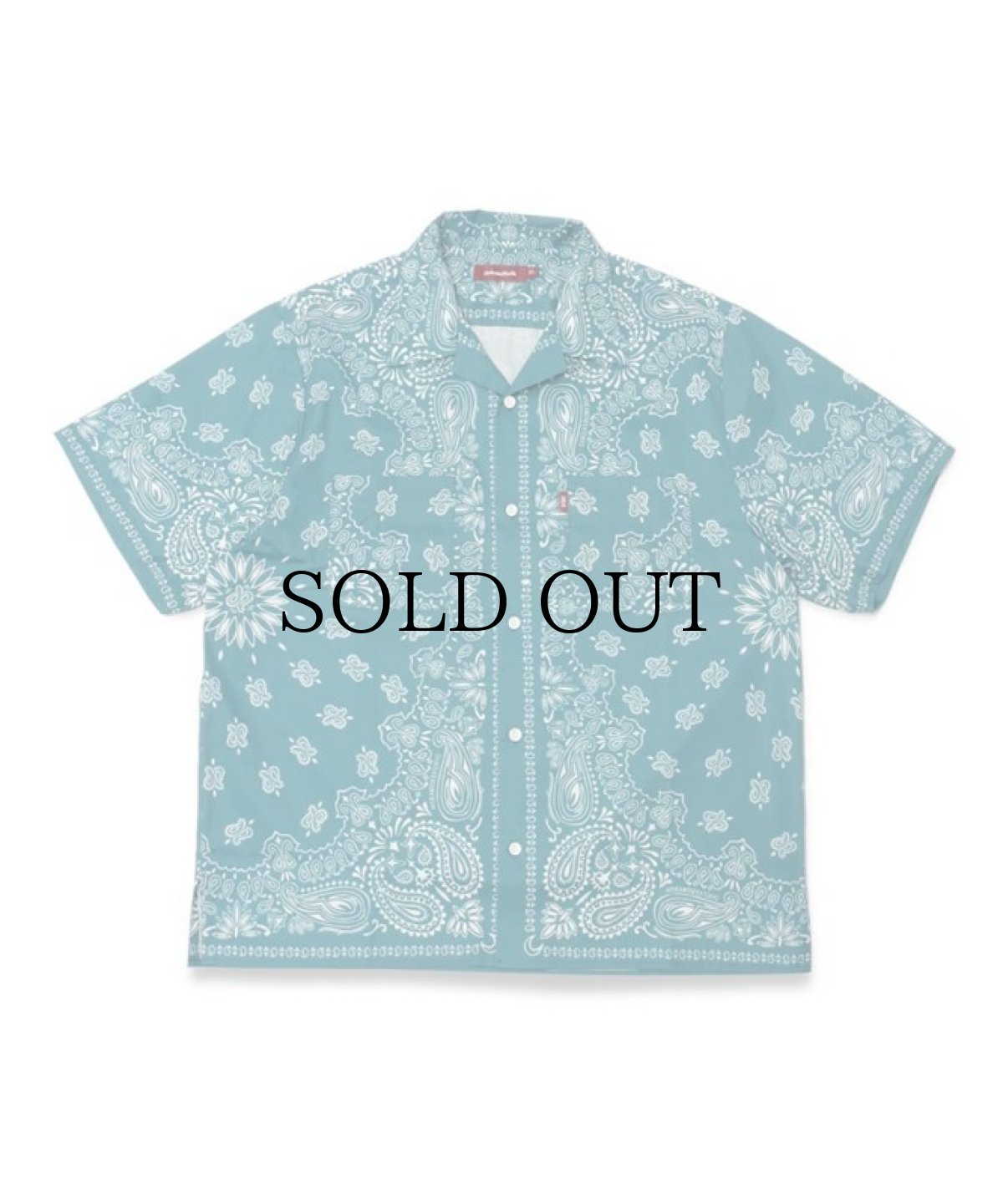 画像3: HIDEANDSEEK(ハイドアンドシーク) / Bandana Pattern S/S Shirt(24ss) (3)