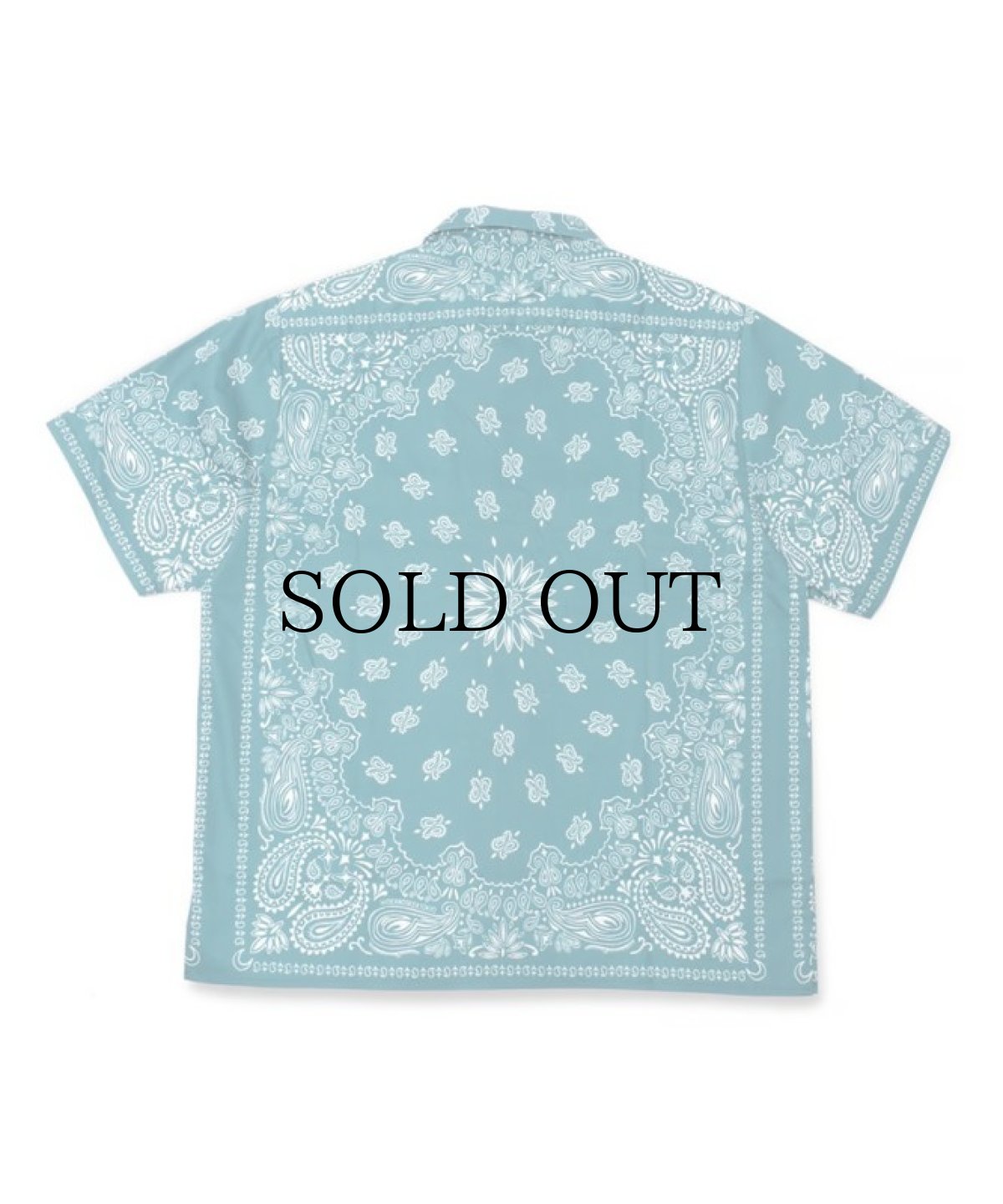 画像4: HIDEANDSEEK(ハイドアンドシーク) / Bandana Pattern S/S Shirt(24ss) (4)