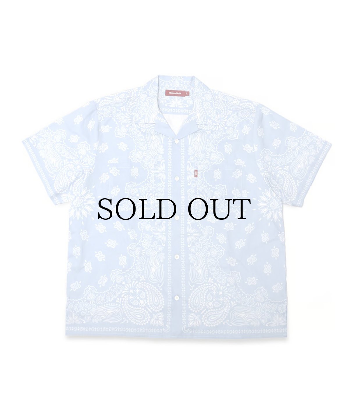 画像5: HIDEANDSEEK(ハイドアンドシーク) / Bandana Pattern S/S Shirt(24ss) (5)