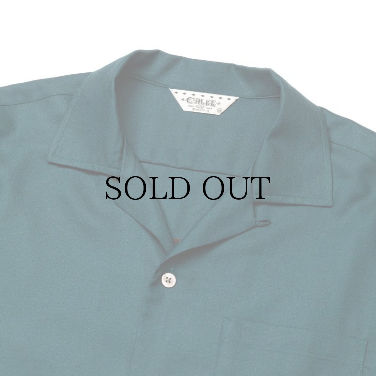 画像7: CALEE(キャリー) / EMBROIDERY "BLATANT LOCALISM" OPEN COLLAR SH (7)