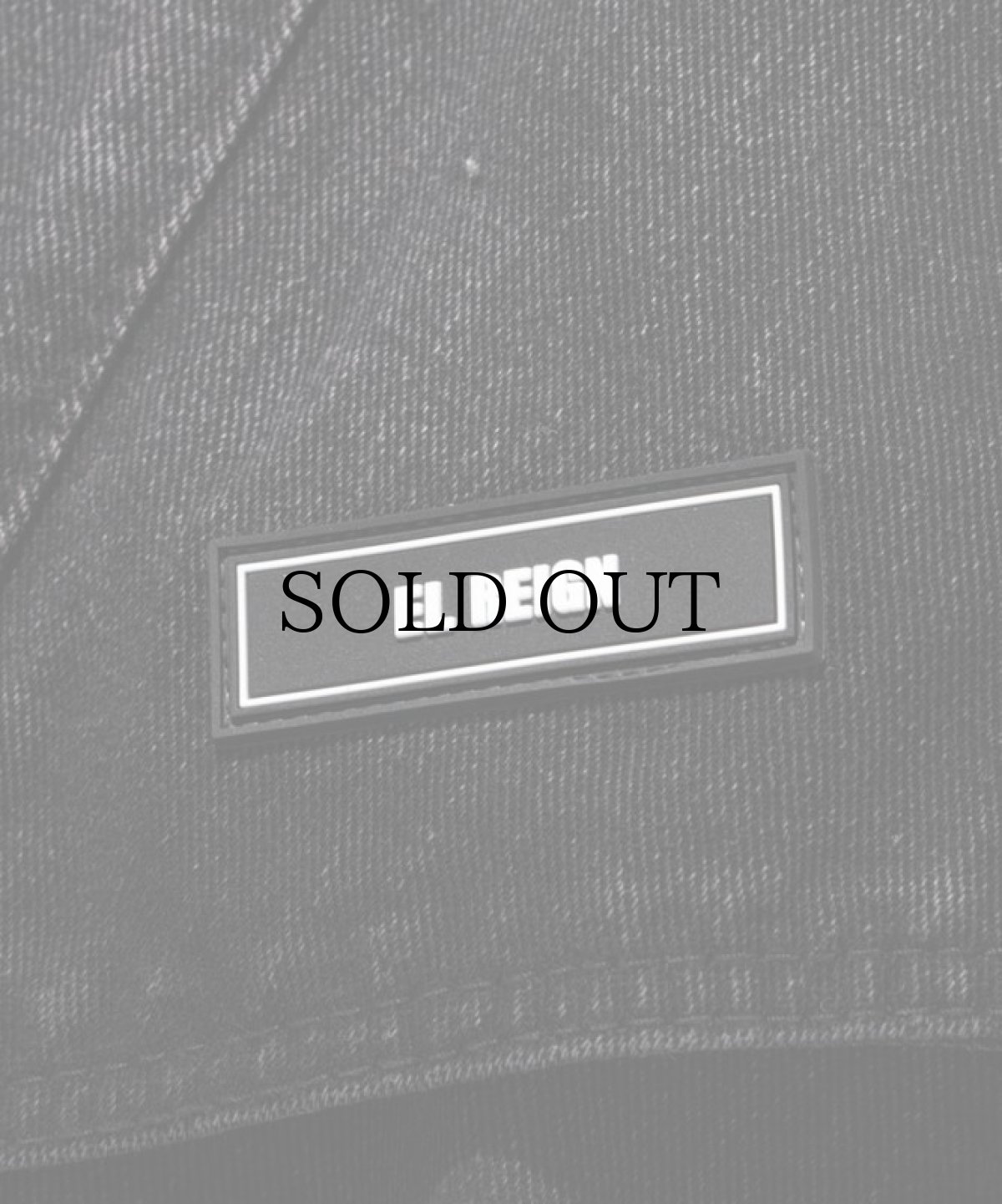 画像4: EL REIGN(エルレイン)  / "FEAR" BLACK CROSS DENIM (4)