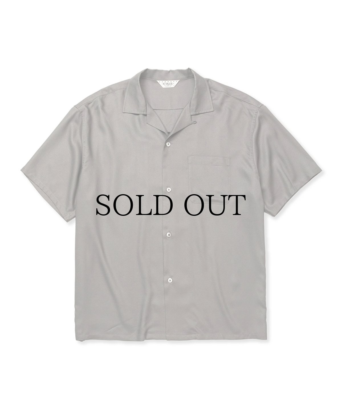 画像4: CALEE(キャリー) / EMBROIDERY "BLATANT LOCALISM" OPEN COLLAR SH (4)