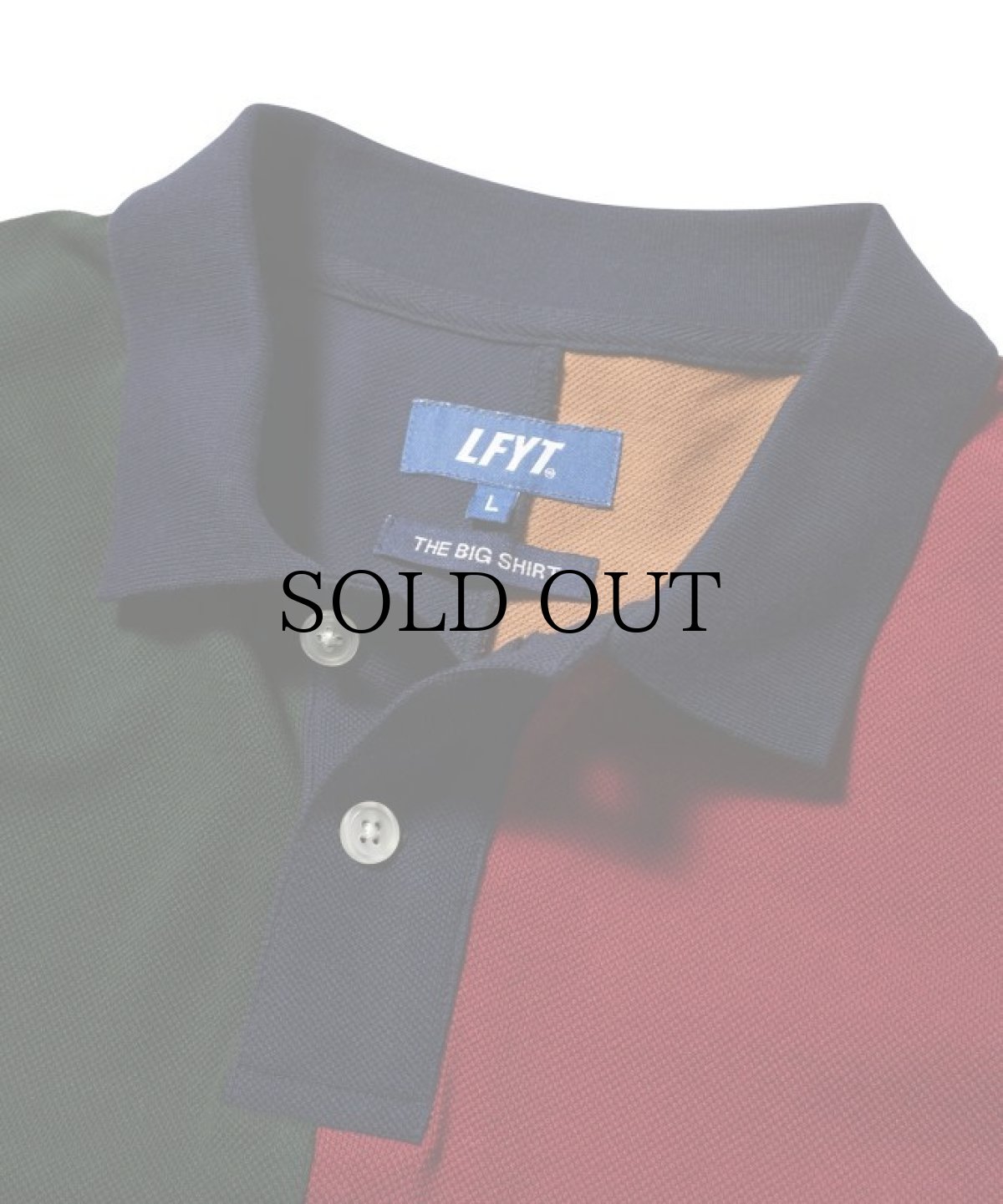 画像7: 【30%OFF】 LFYT(ラファイエット) / COLLEGE COLOR BIG POLO (7)