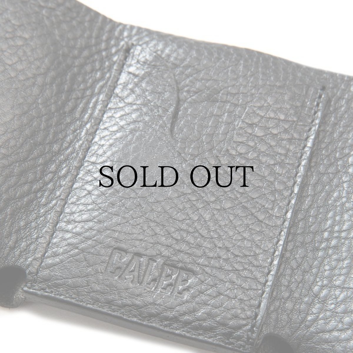 画像7: CALEE(キャリー) / STUDS LEATHER MULTI WALLET (7)