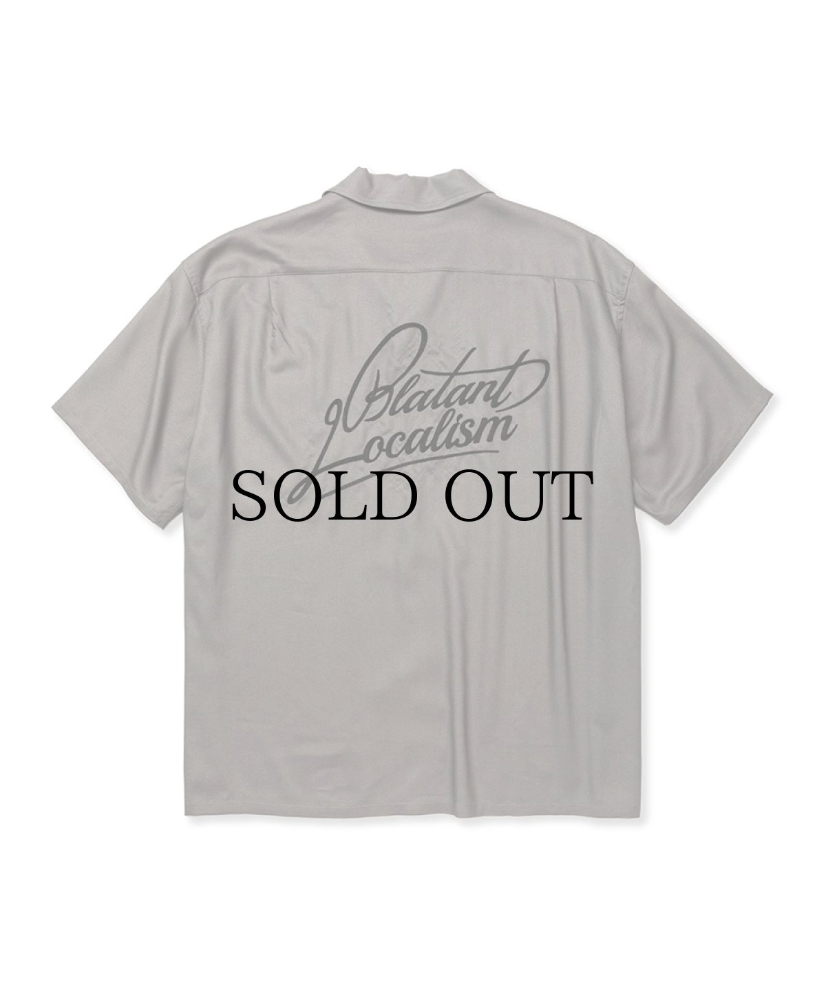 画像3: CALEE(キャリー) / EMBROIDERY "BLATANT LOCALISM" OPEN COLLAR SH (3)