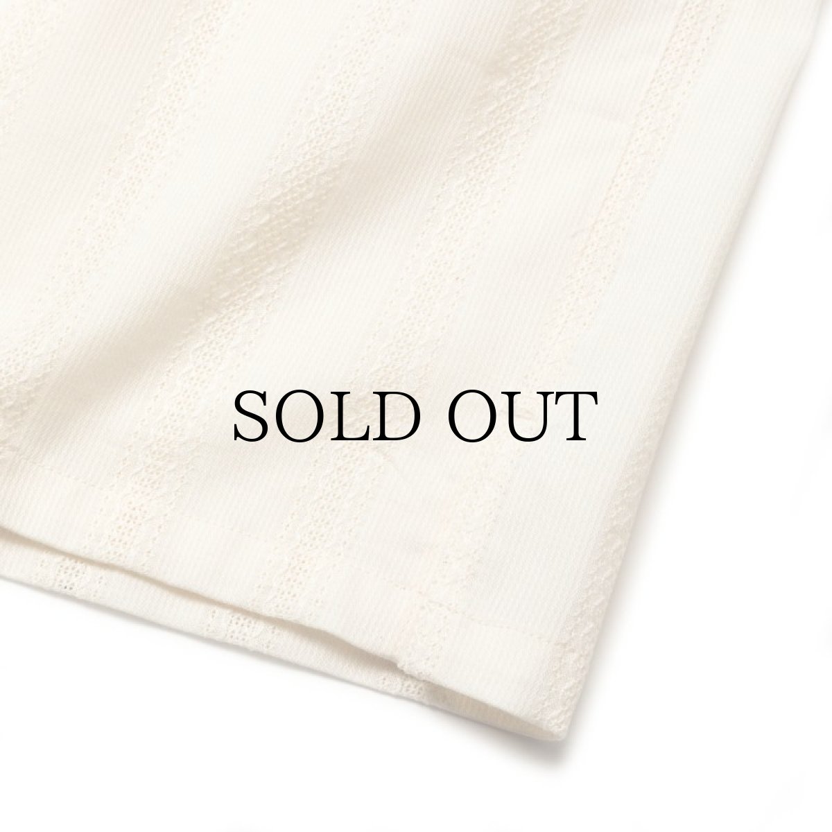 画像7: CALEE(キャリー) / VINTAGE TYPE LENO CLOTH OPEN COLLAR SH (7)