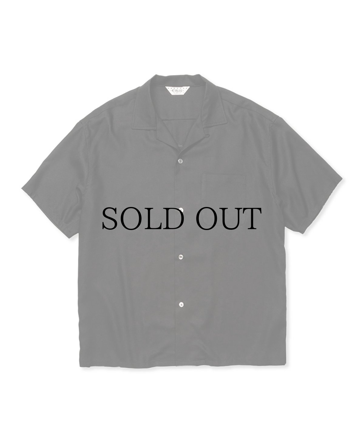 画像6: CALEE(キャリー) / EMBROIDERY "BLATANT LOCALISM" OPEN COLLAR SH (6)