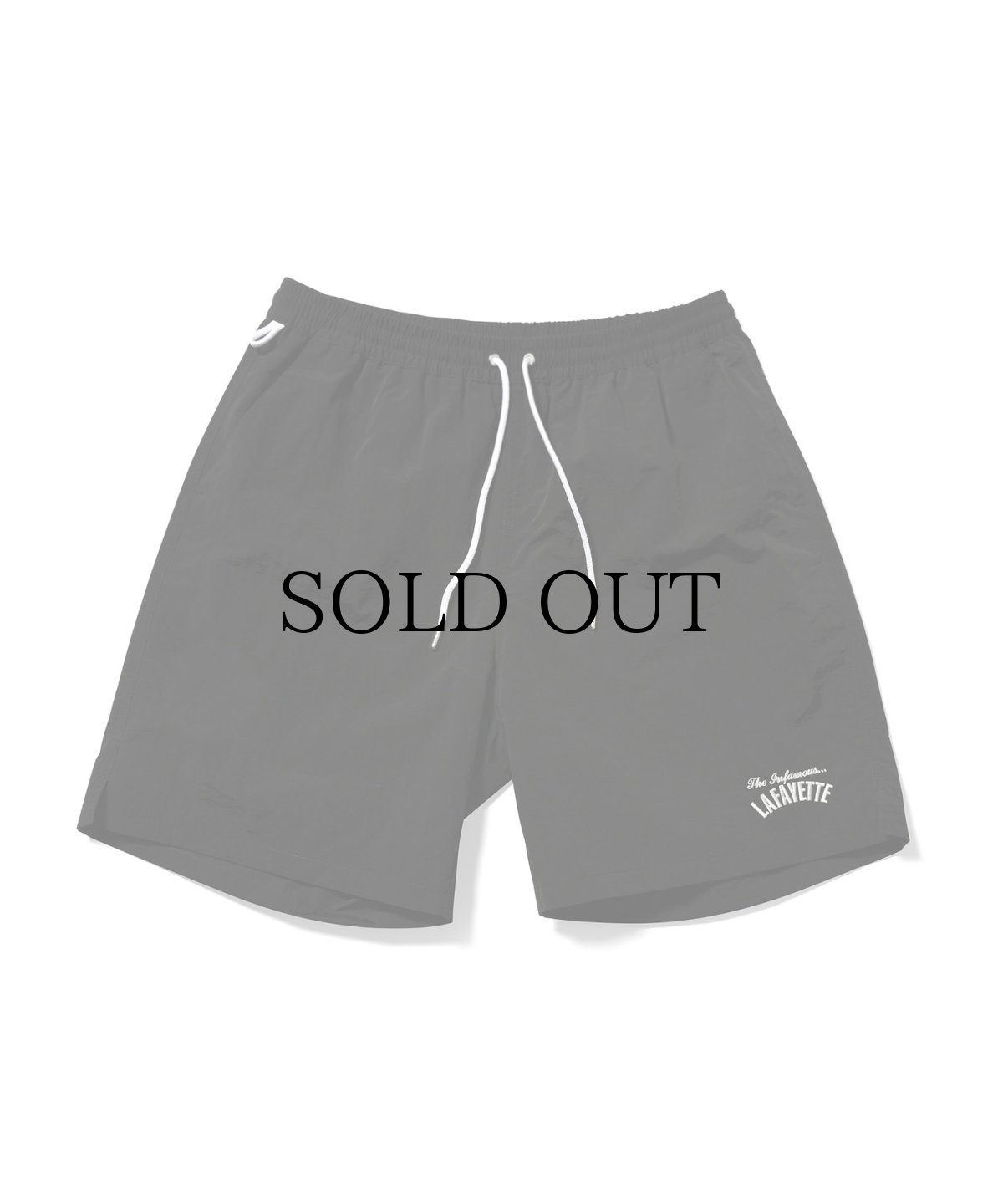 画像2: 【30%OFF】 LFYT(ラファイエット) / INFAMOUS LOGO NYLON SHORTS (2)