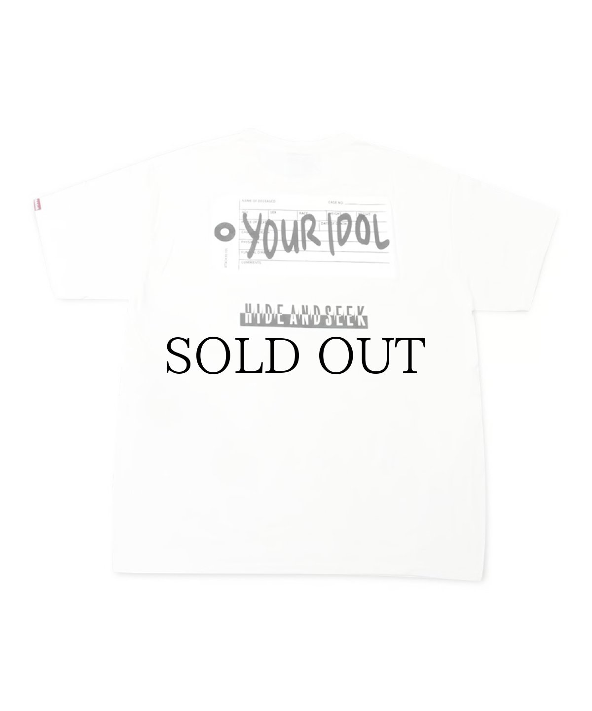 画像5: HIDEANDSEEK(ハイドアンドシーク) / Your Idol Is Dead S/S Tee(24ss) (5)
