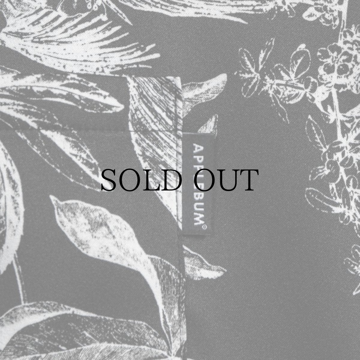 画像12: APPLEBUM(アップルバム) / "BOTANICAL" ALOHA SHIRT (12)