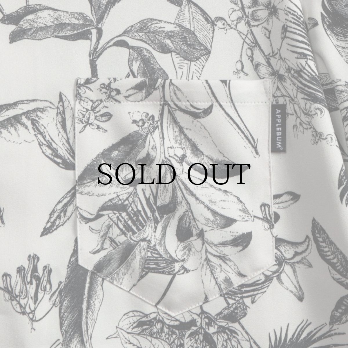 画像9: APPLEBUM(アップルバム) / "BOTANICAL" ALOHA SHIRT (9)