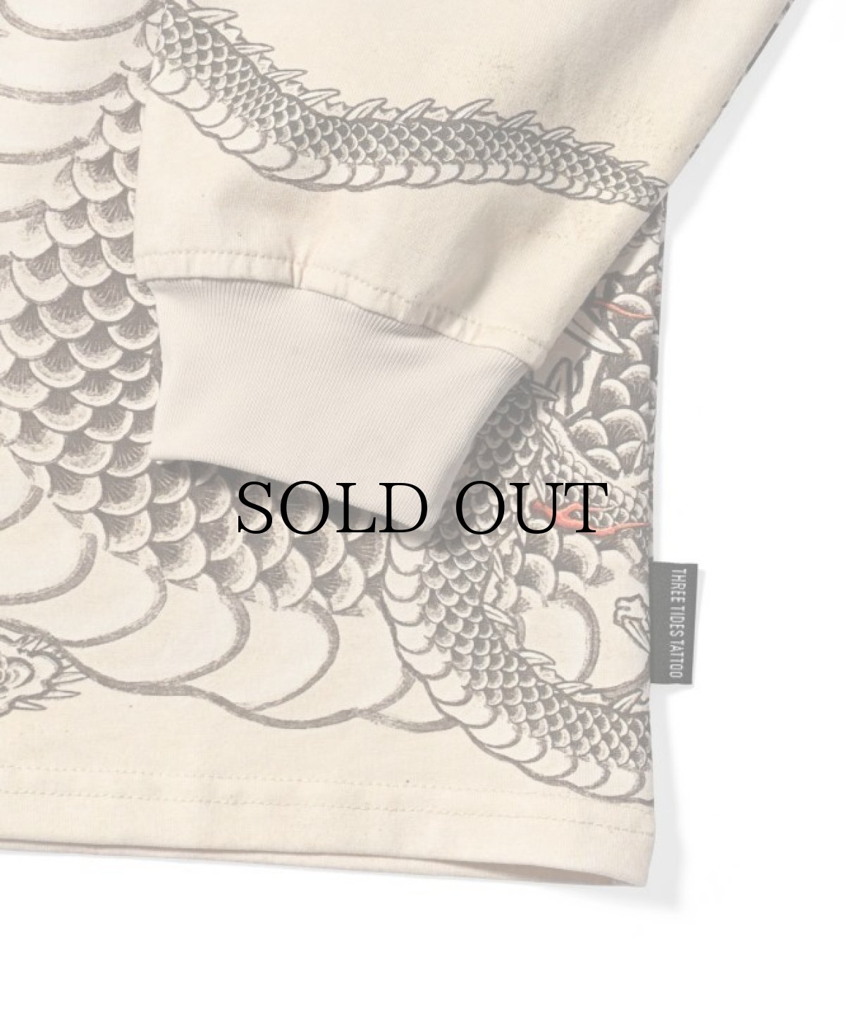 画像4: LFYT(ラファイエット) / LFYT × THREE TIDES TATTOO ICHIBAY DRAGON L/S TEE (4)