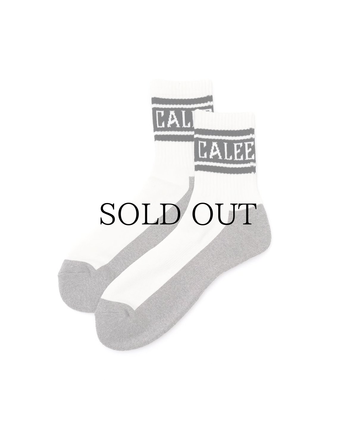 画像2: CALEE(キャリー) / JACQUARD PILE LINE SOCKS (2)