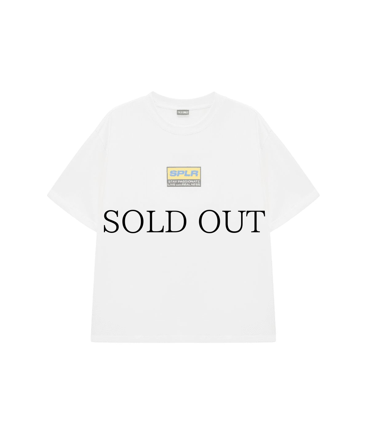 画像1: SPLR / White Label Logo Tee (1)