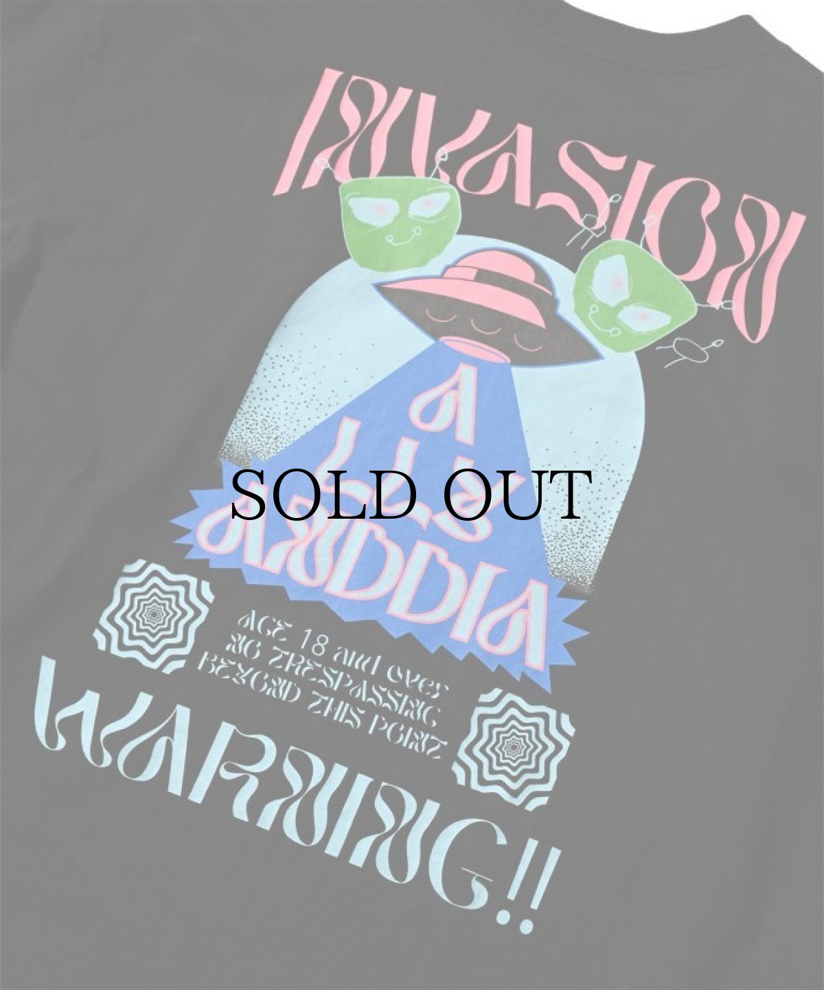 画像4: ALLY&DIA / WARNING S/S TEE (4)