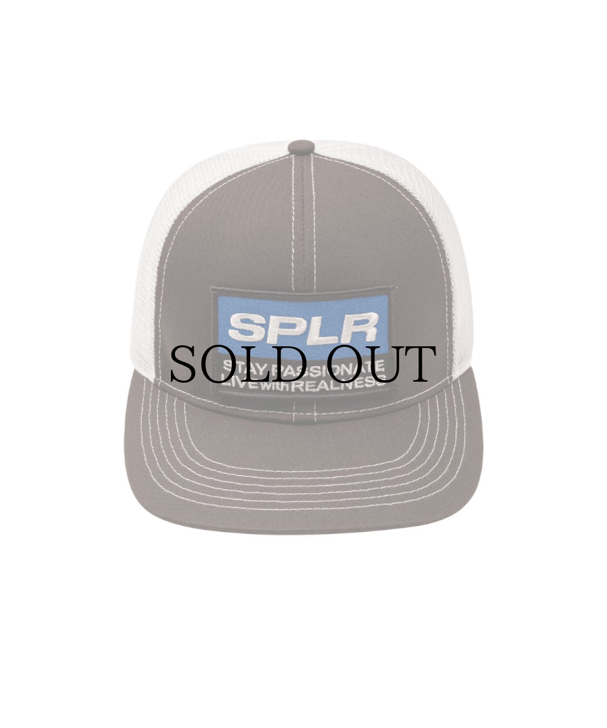 画像1: SPLR / Label Logo Mesh Cap (1)