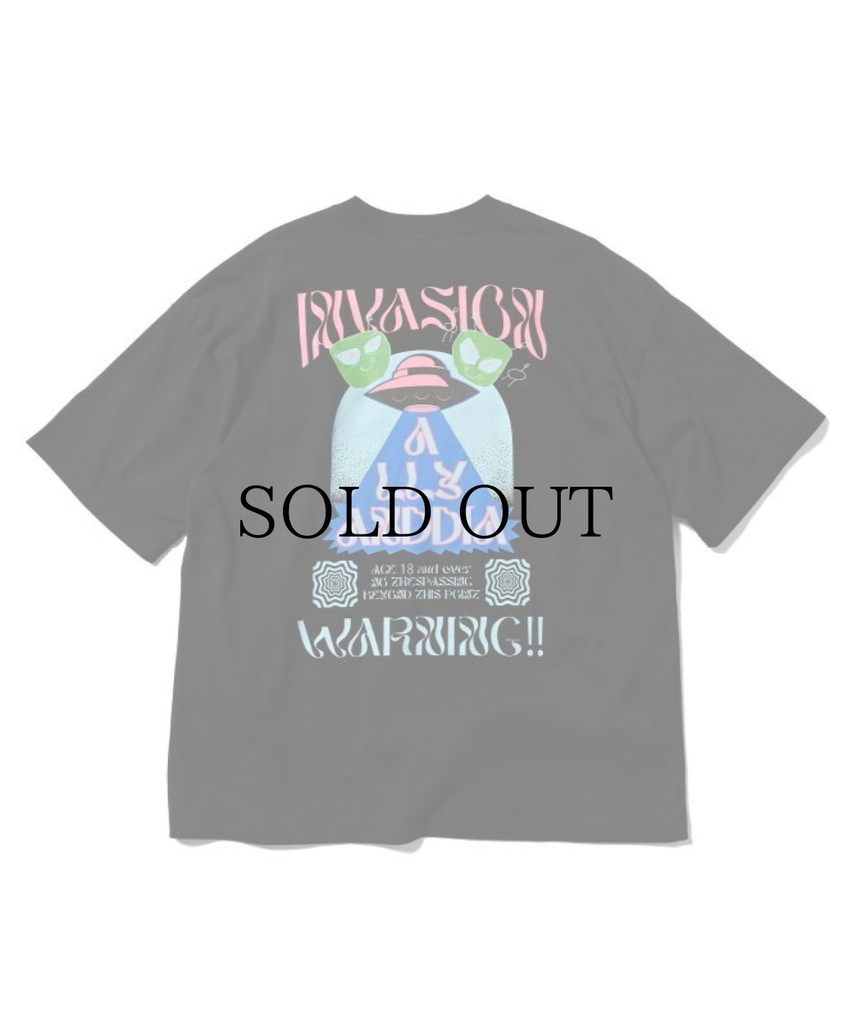 画像2: ALLY&DIA / WARNING S/S TEE (2)