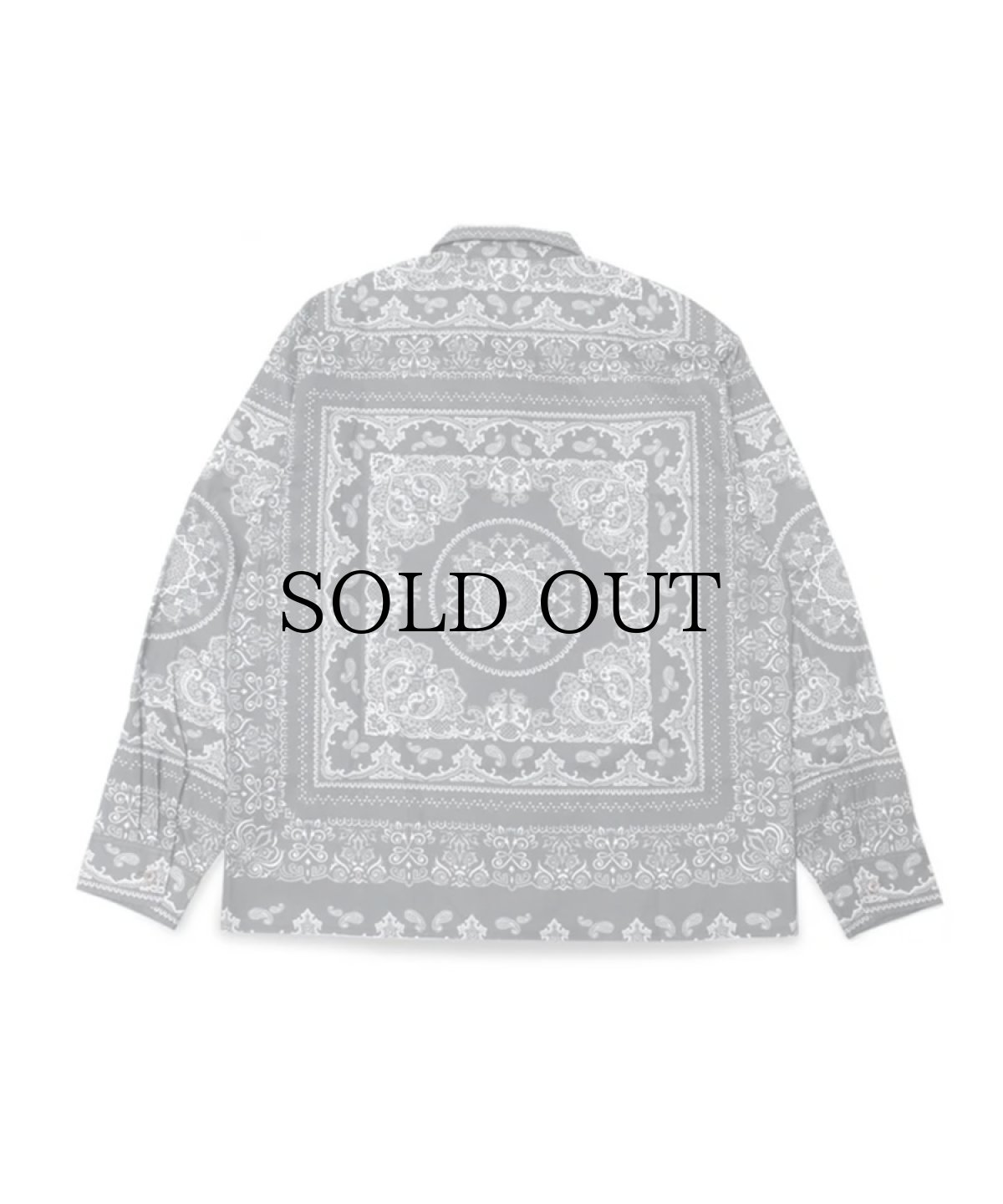 画像2: HIDEANDSEEK(ハイドアンドシーク) / Bandana Pattern L/S Shirt (2)