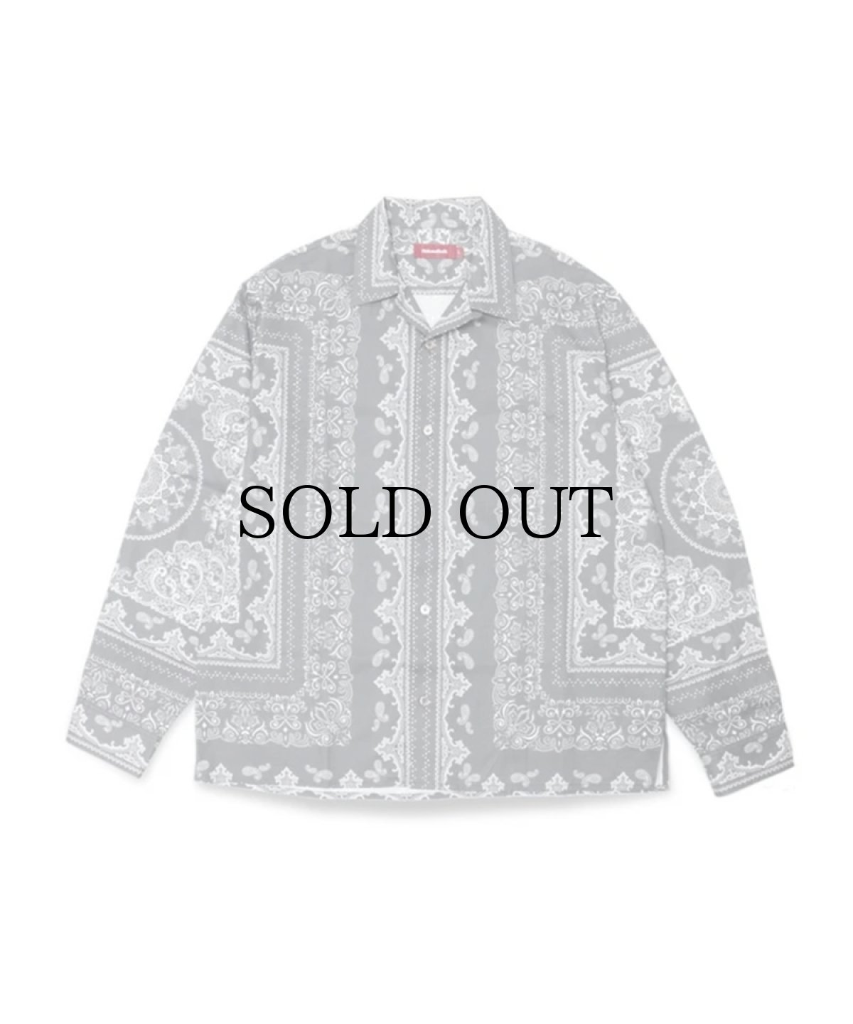 画像1: HIDEANDSEEK(ハイドアンドシーク) / Bandana Pattern L/S Shirt (1)