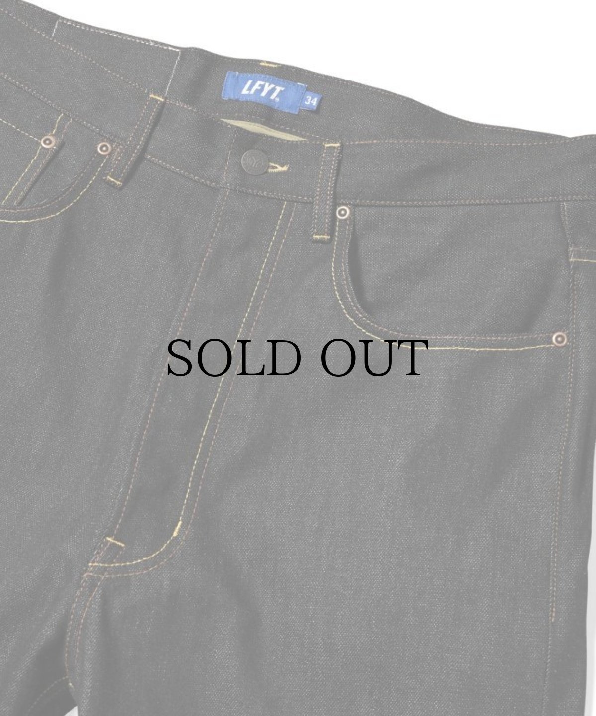 画像4: LFYT(ラファイエット) / 5 POCKET DENIM PANTS BAGGIE FIT (4)