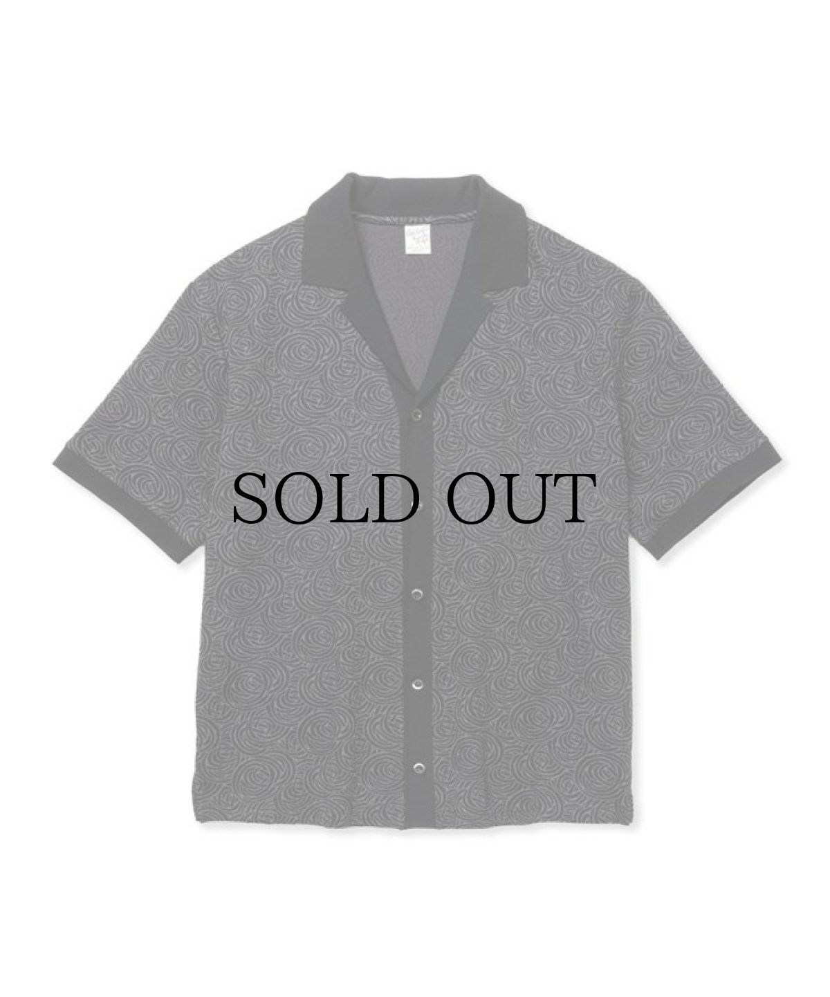 画像2: CALEE(キャリー) / SPIRAL PATTERN JACQUARD SH (2)