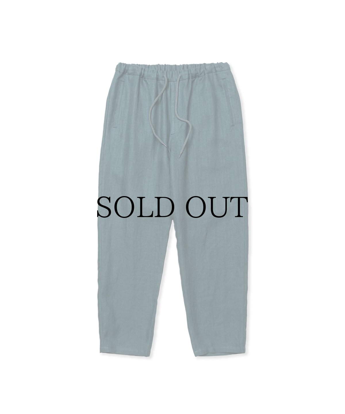 画像1: CALEE(キャリー) / JAPAN LINEN HERRINGBONE EASY SLACKS (1)