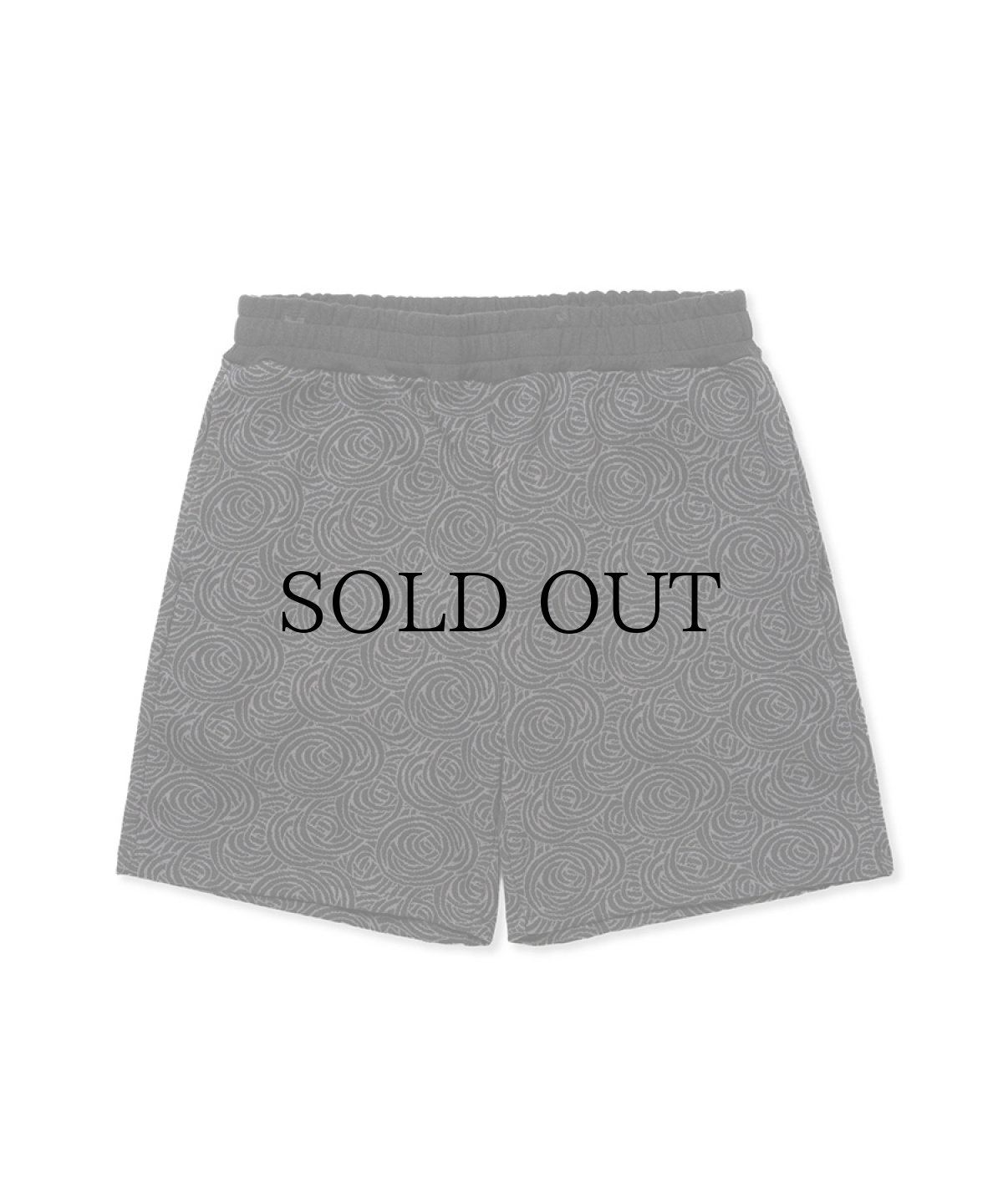 画像1: CALEE(キャリー) / SPIRAL PATTERN JACQUARD RELAX SHORTS (1)