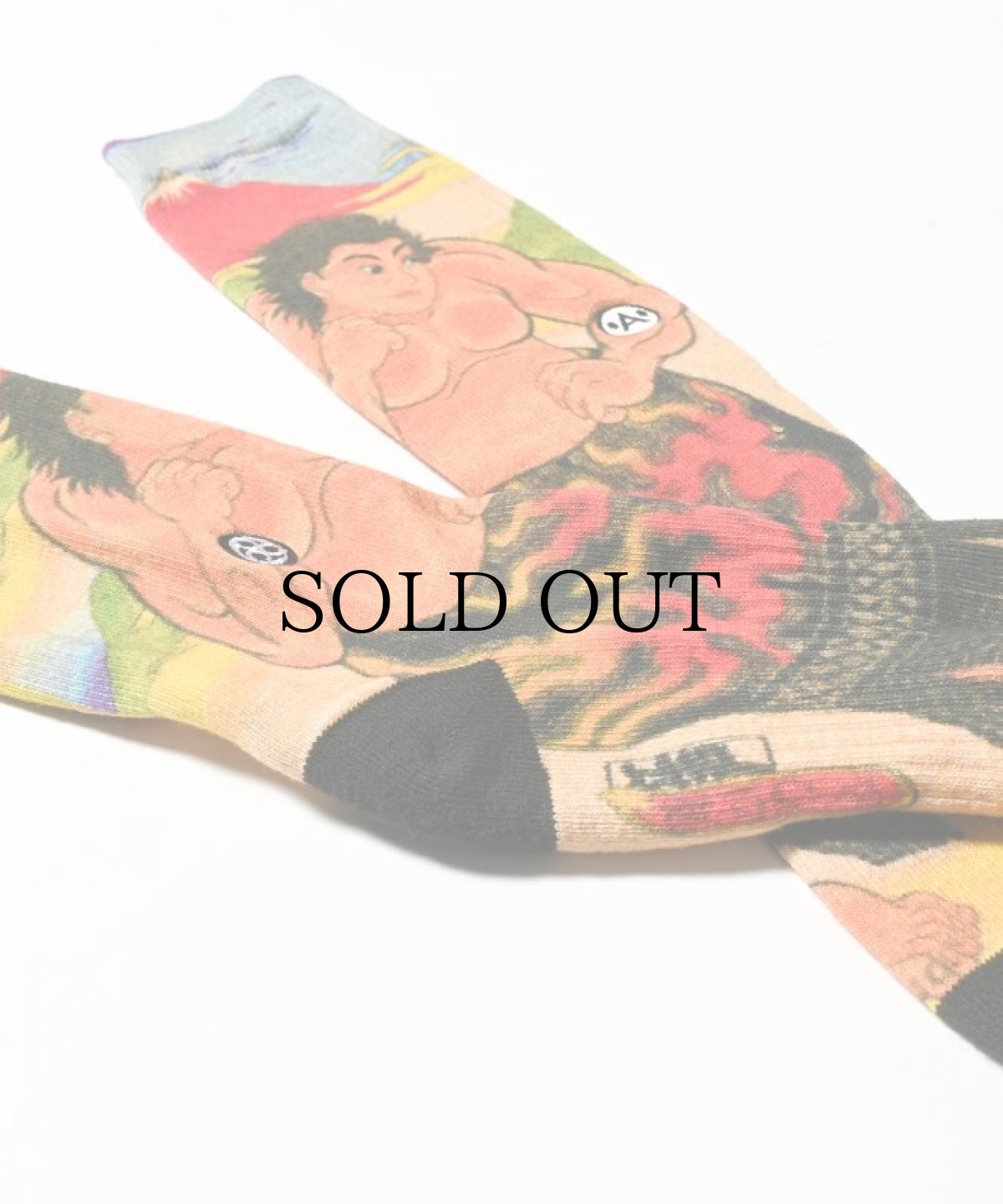 画像24: LFYT(ラファイエット) /  A-KILLER x THREE TIDES TATTOO x 刃牙 2024 SOCKS (24)