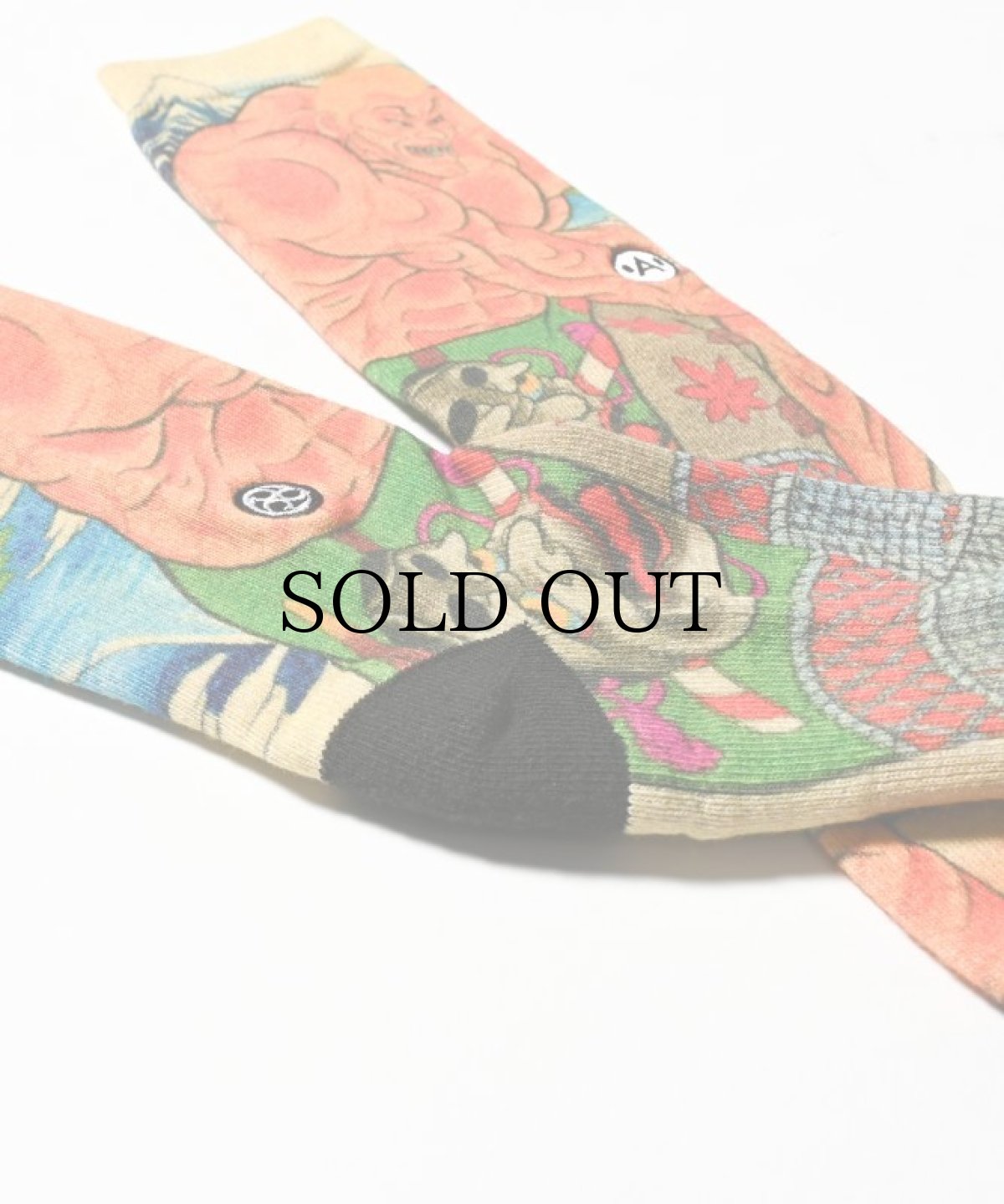 画像15: LFYT(ラファイエット) /  A-KILLER x THREE TIDES TATTOO x 刃牙 2024 SOCKS (15)