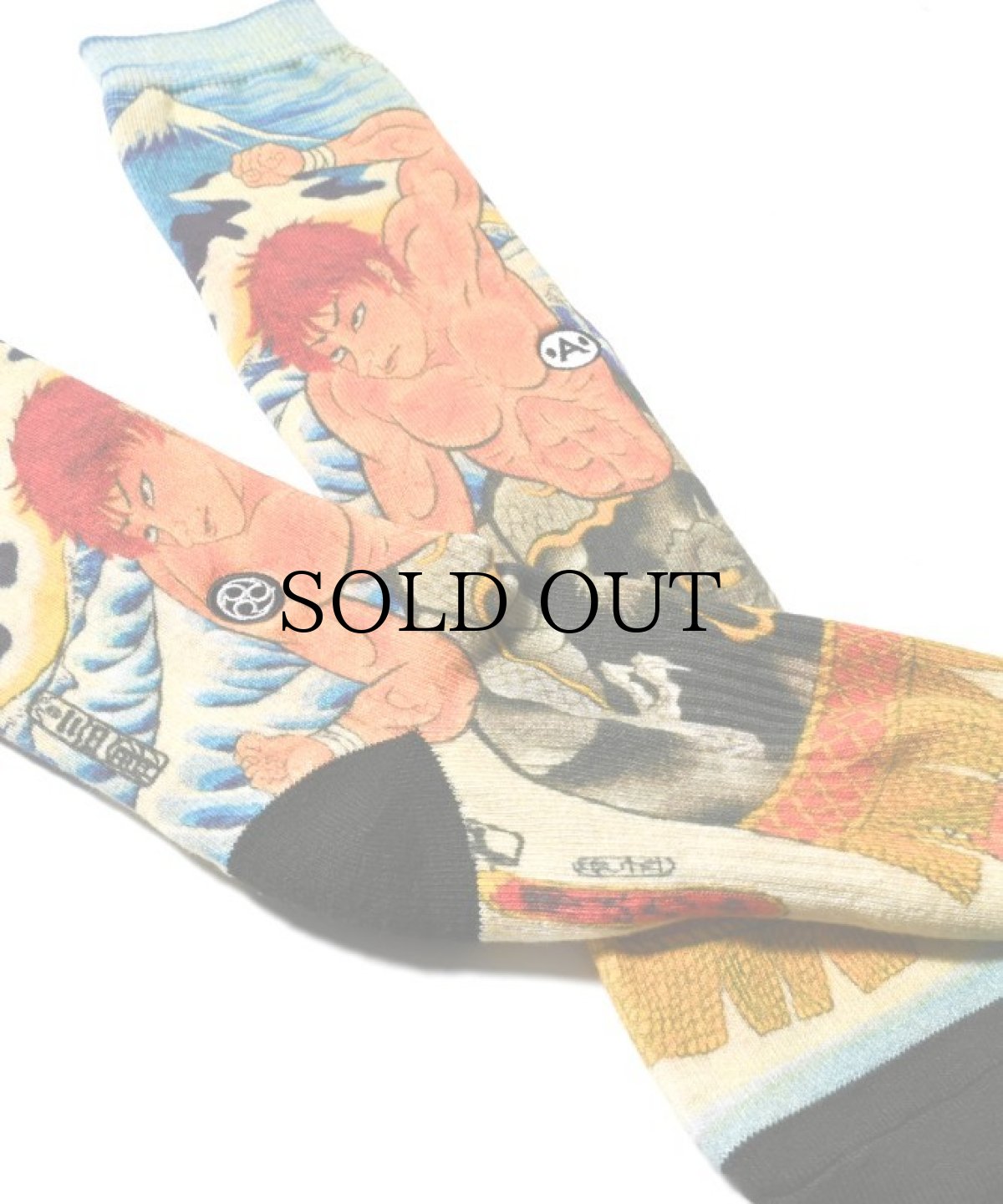 画像13: LFYT(ラファイエット) /  A-KILLER x THREE TIDES TATTOO x 刃牙 2024 SOCKS (13)