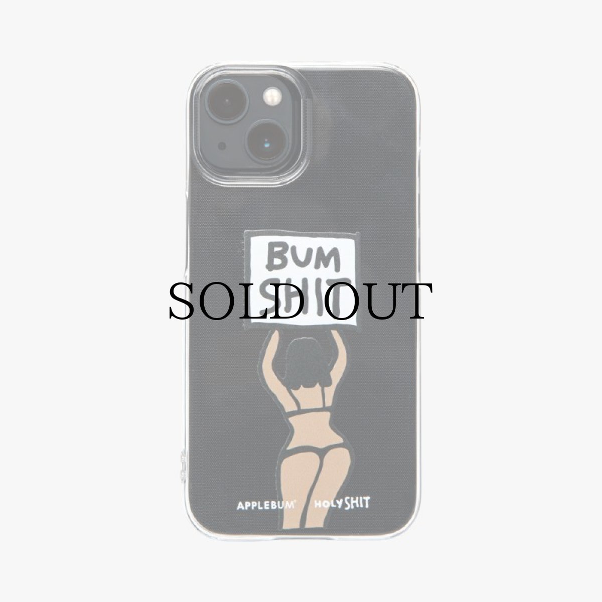 画像2: APPLEBUM(アップルバム) / "BUM SHIT" IPHONE15 CLEAR CASE (2)