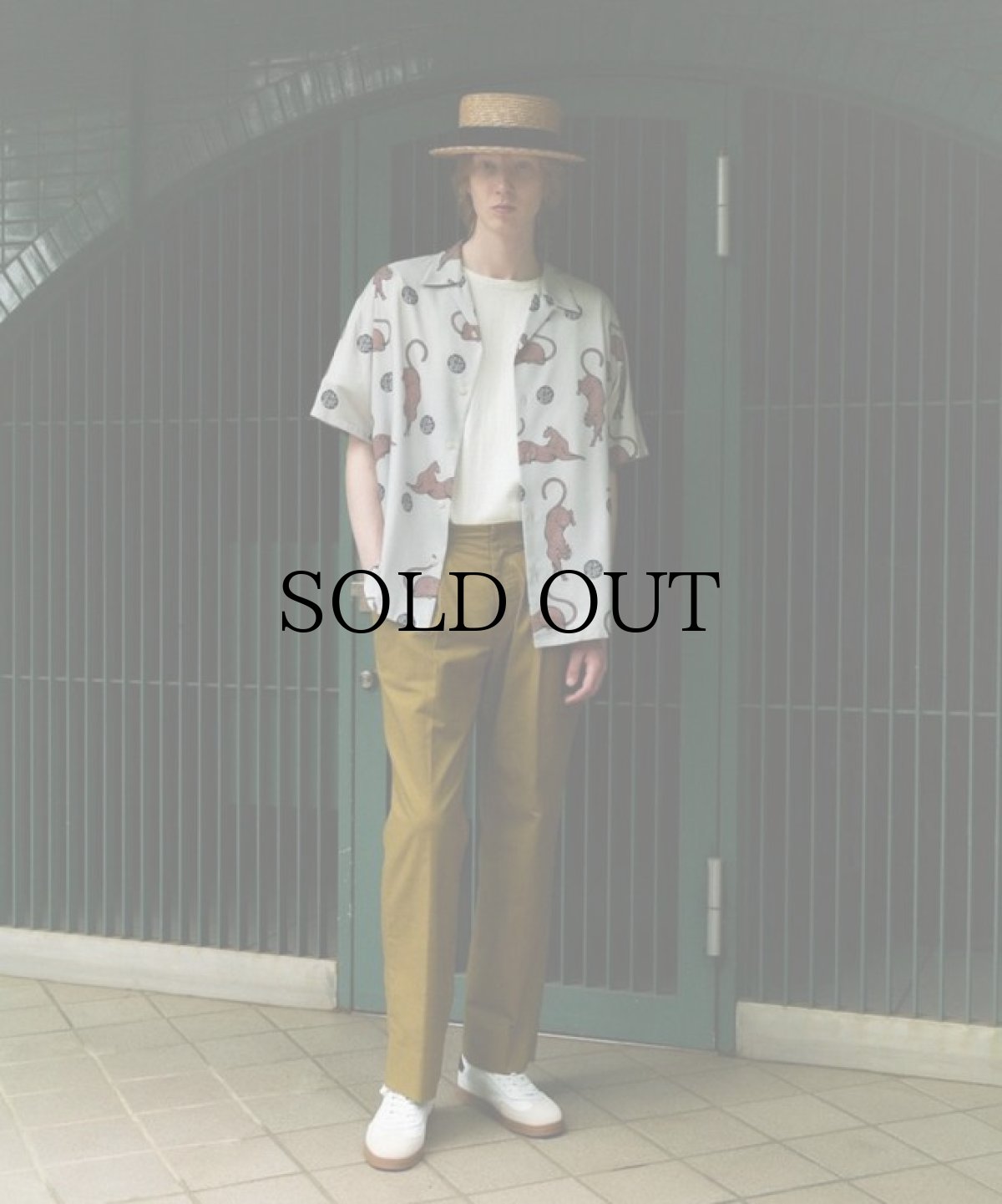 画像10: CALEE(キャリー) / ×MIHO MURAKAMI PANTHER DOT PATTERN SH (10)